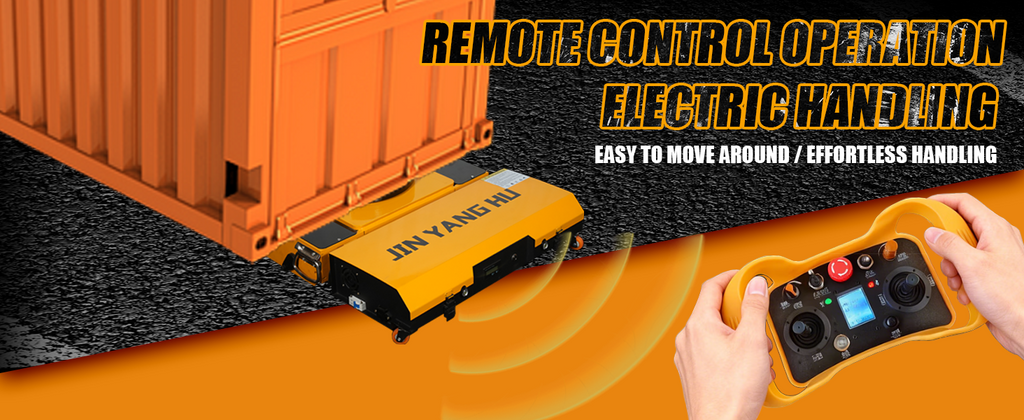 10-60T Heavy-Duty Electric Tank Machinery Skate Dolly Wheel Shifter Handling Tool Efficient Heavy Load Moving Equipment