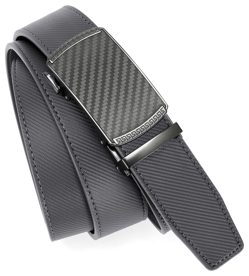 CHAOREN Mens Belt Leather Belts for Men Ratchet Belt, Customizable Fit (35mm)