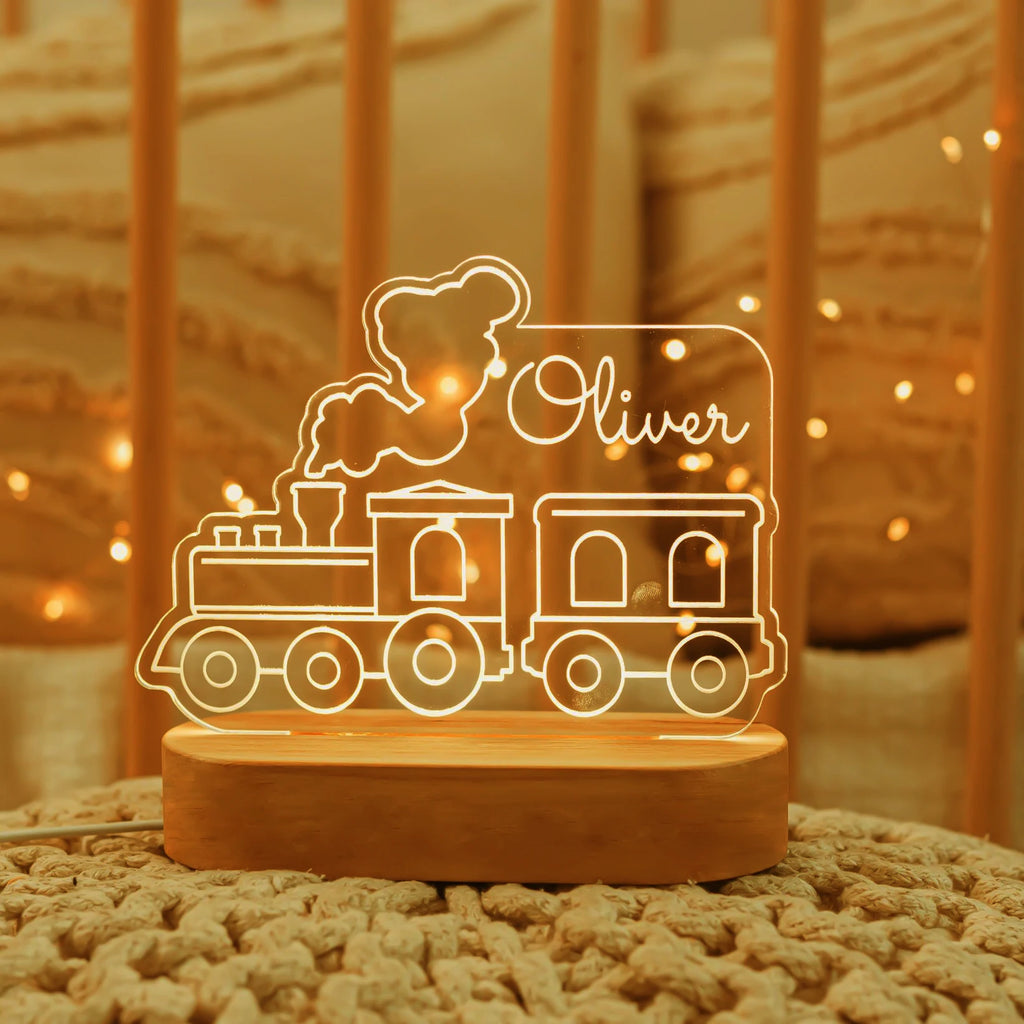 Baby Kids USB Night Light Personalized Children Name Lamp Custom Nursery Newborn Bedroom Home Decoration Birthday Souvenir Gift