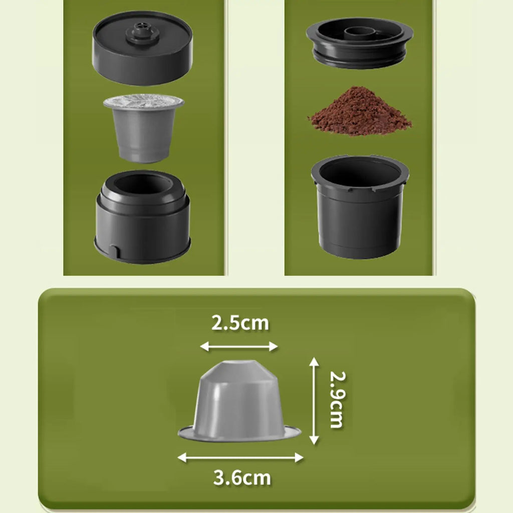 Portable Coffee Maker Mini Espresso Machine Convenient Rechargeable for Office Hiking Car Travel RV Espresso Coffee Makers