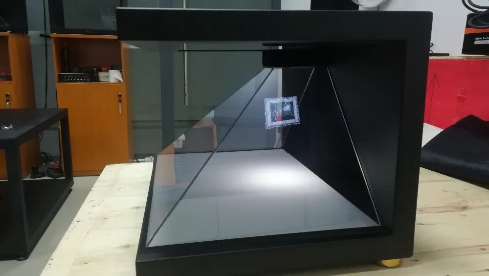 Full HD Plug and Play 3D Hologram Showcase Holographic Display Box for Advertising