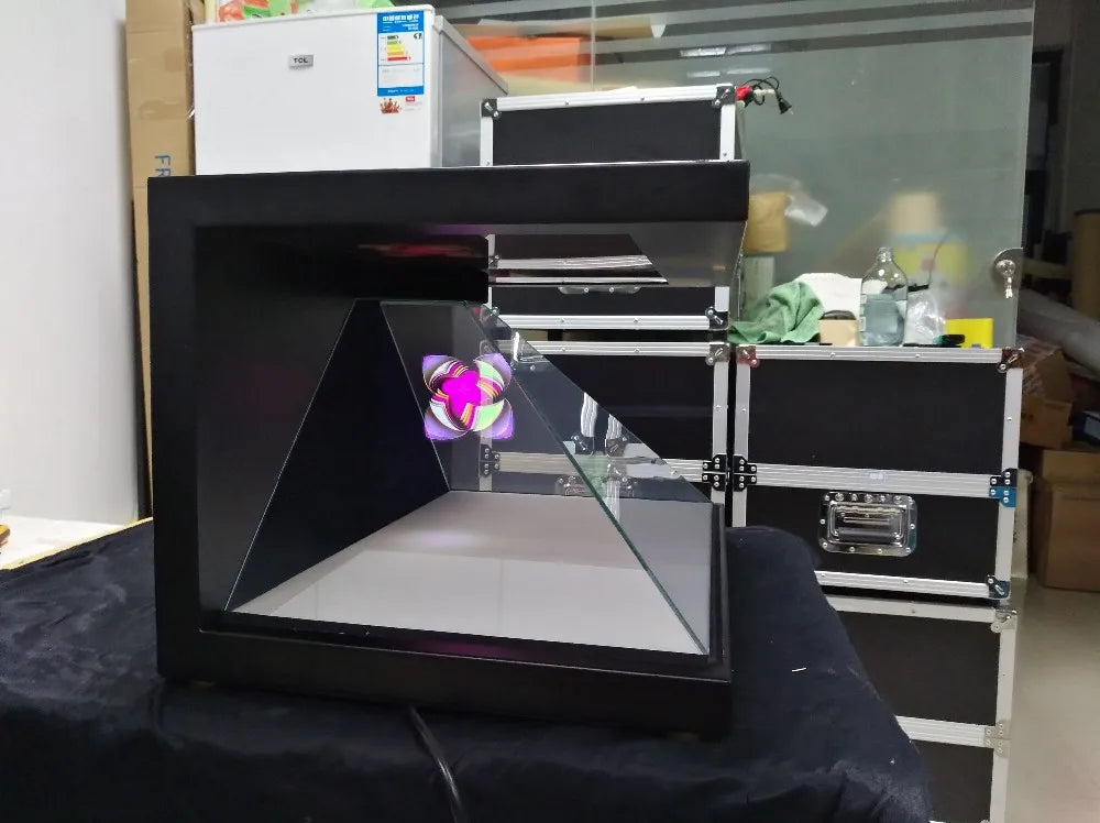 Full HD Plug and Play 3D Hologram Showcase Holographic Display Box for Advertising