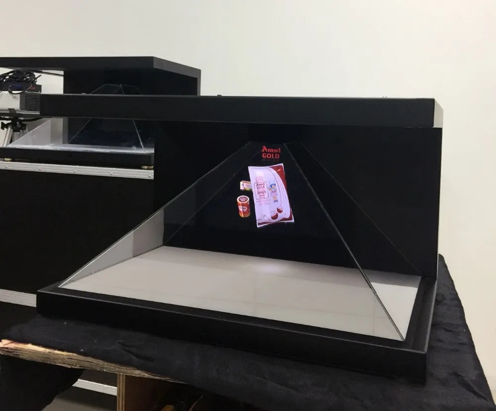 Full HD Plug and Play 3D Hologram Showcase Holographic Display Box for Advertising