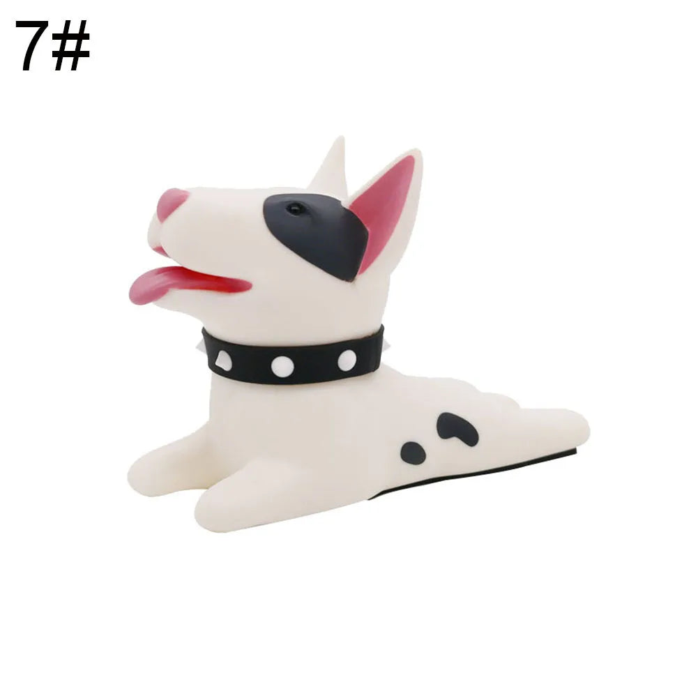 Door Stopper Cute Dog Pig Mouse Cat Shape Door Stopper Holder Hard PVC Doorstop Wedge Gift Door Holder Stopper Safety Guard Stop
