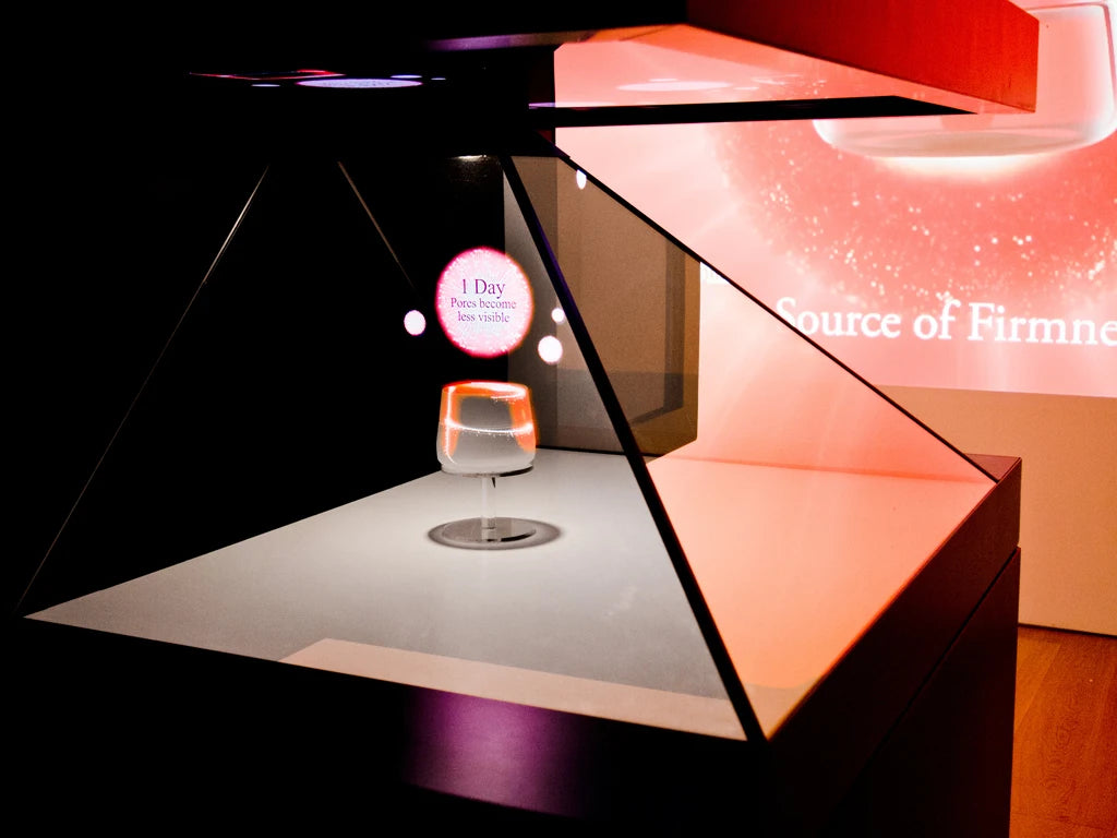 Full HD Plug and Play 3D Hologram Showcase Holographic Display Box for Advertising