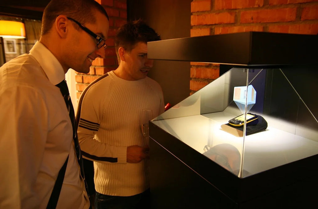 Full HD Plug and Play 3D Hologram Showcase Holographic Display Box for Advertising