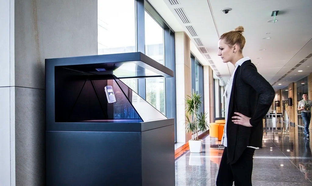 Full HD Plug and Play 3D Hologram Showcase Holographic Display Box for Advertising
