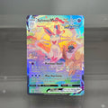 PKM Single Cards Pikachu Charizard EX Bubble Mew Game Rare Collection Cards PTCG Rainbow Proxy Cards