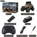 1:64 Mini RC Car 2.4G Remote Contorl Vehicle with Camera WiFi APP Control High Speed Racing Stunt Cars Toy Gift for Kids