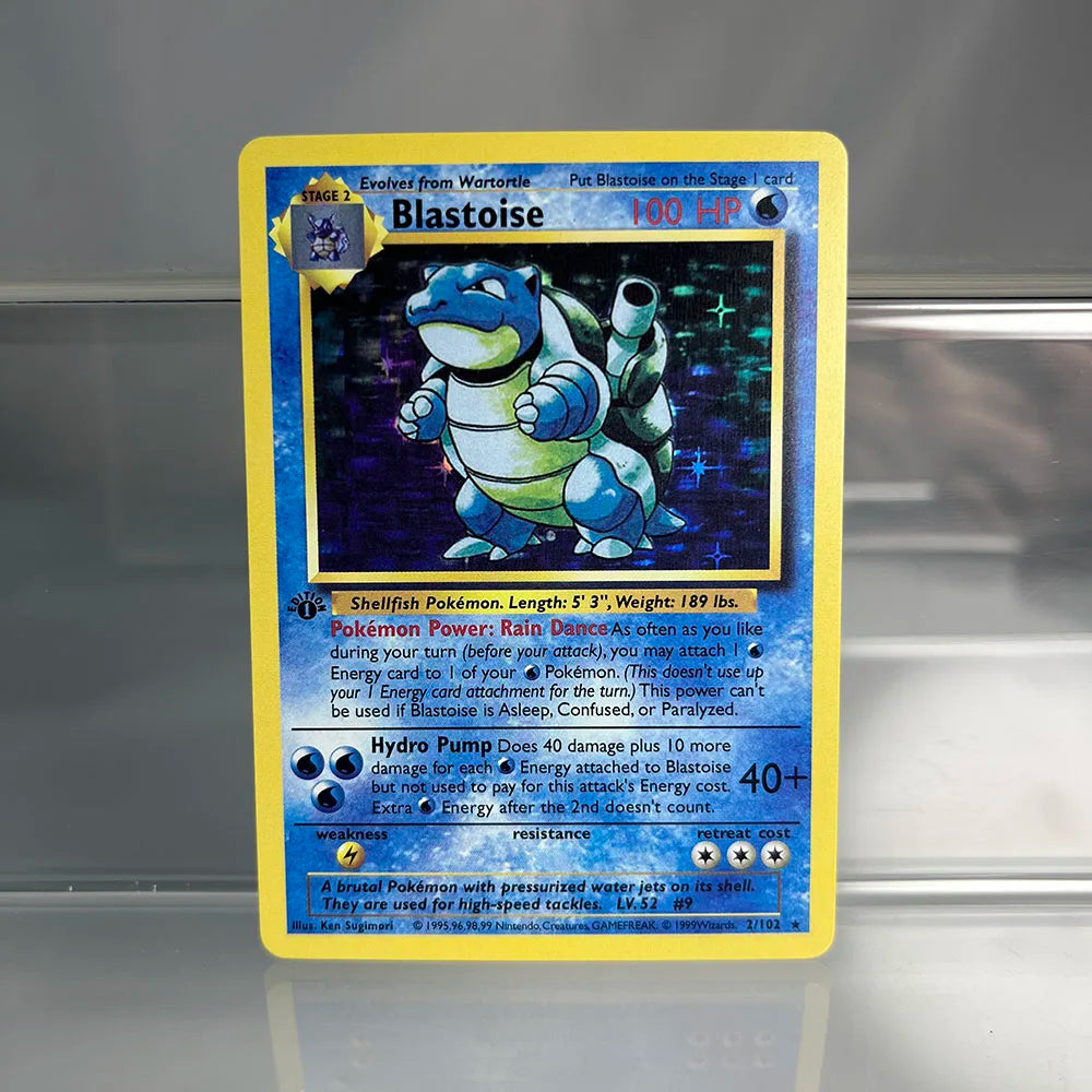 PKM Single Cards Pikachu Charizard EX Bubble Mew Rare Collection Cards PTCG Rainbow