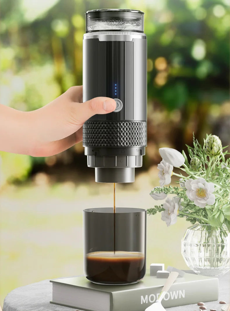 Electric Portable Coffee Machine Capsule Ground Coffee Brewer Suitable for Coffee Powder And Coffee Capsule - Coffee Maker