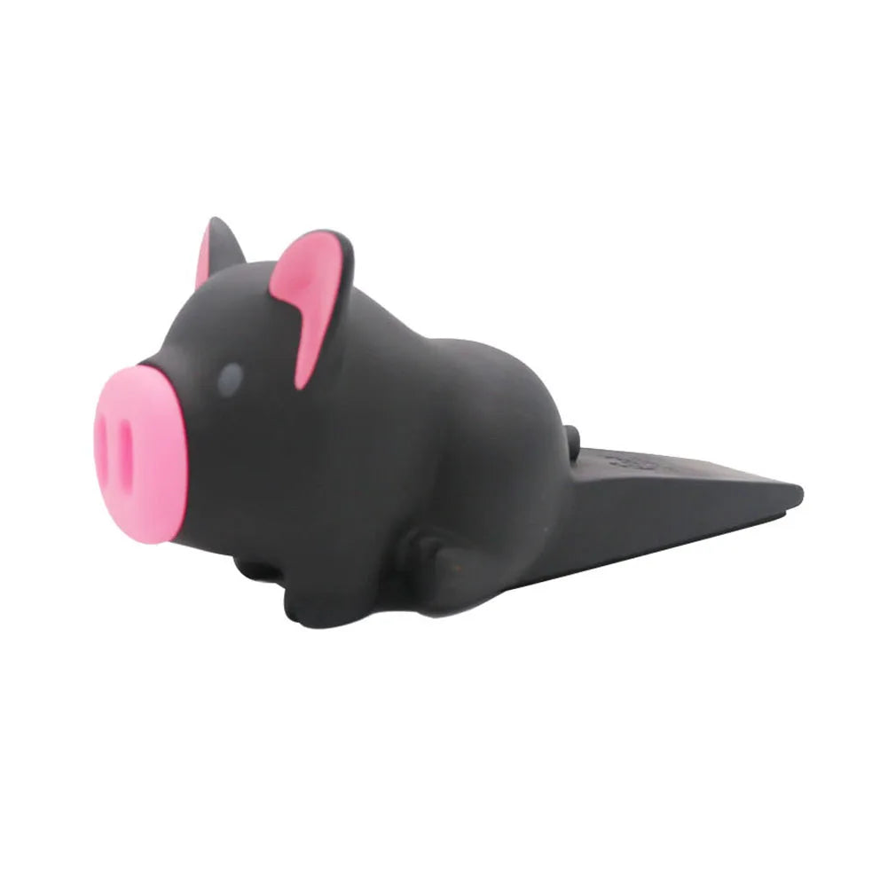 Door Stopper Cute Dog Pig Mouse Cat Shape Door Stopper Holder Hard PVC Doorstop Wedge Gift Door Holder Stopper Safety Guard Stop