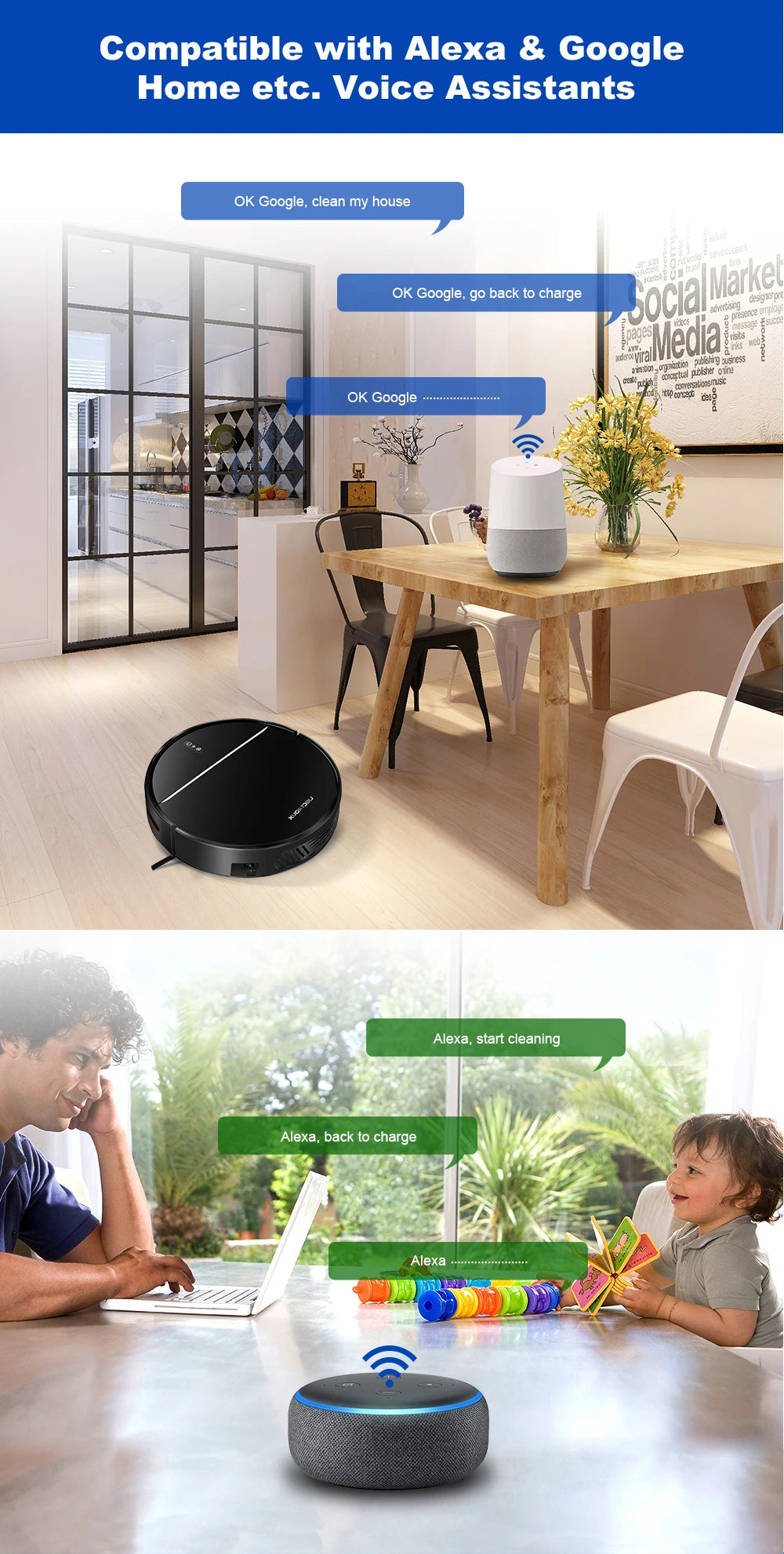 Pro Intelligent Robot Vacuum Cleaner For Household