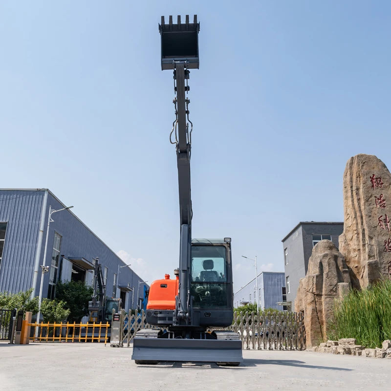 HW-60 Excavator 6 Ton Digger Medium And Large Excavators Construction Machinery Heavy Equipment China Factory Direct Sales
