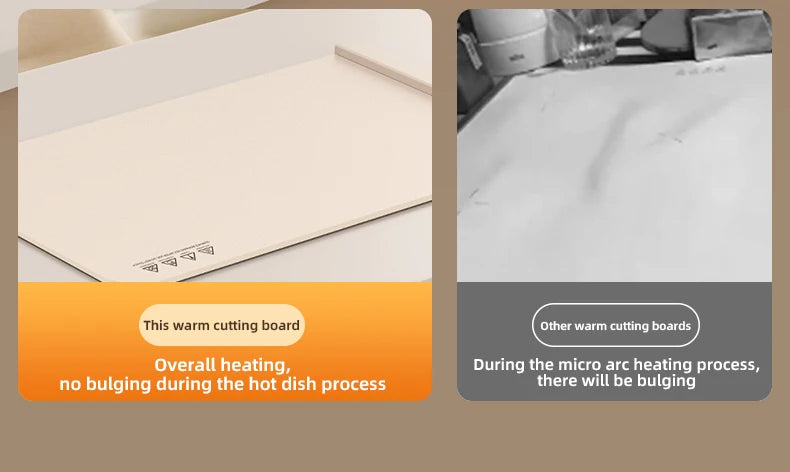 Electric Warming Tray Food Warmer Plate Foldable Portable Smart Food Fast Heating Mat Electric Warming Tray Food Warming Board