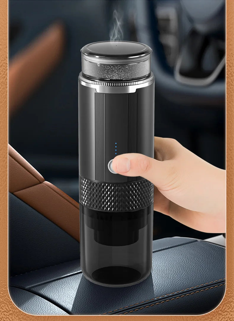 Electric Portable Coffee Machine Capsule Ground Coffee Brewer Suitable for Coffee Powder And Coffee Capsule - Coffee Maker