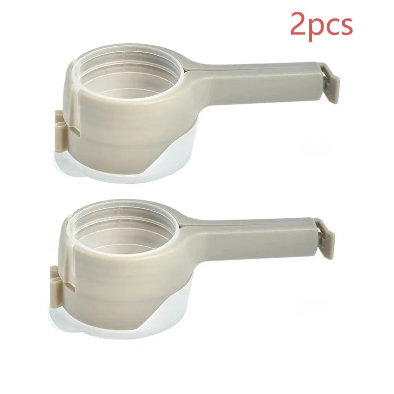 Pour Snack Clips Food Storage Sealing Clips with Pour Spouts Durable Plastic Clips for Food Storage Kitchen Snack Bag Storage