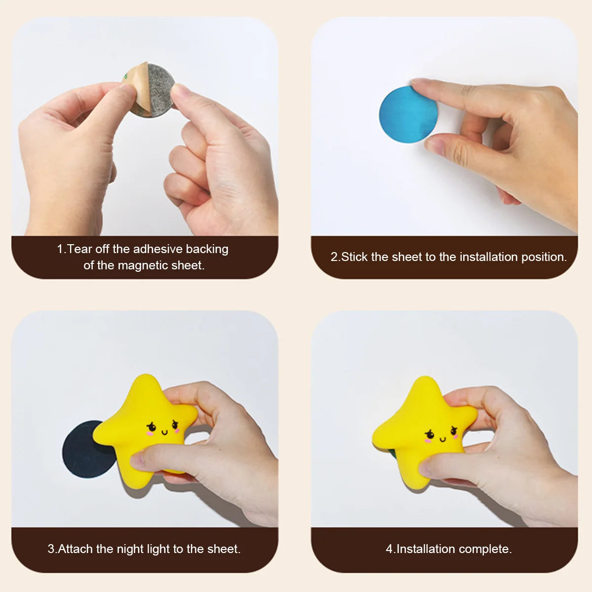 Rechargeable Silicone Led Night Light Wall Lamp Decorative Portable For Bedroom Cute Moon Bedside Baby Dimmable Nursery Sleeping