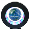 3D Magnetic Floating Earth Lamp, LED Rotating Globe Levitation Light O/C Shape Bedside Night Light Unique Gift Idea