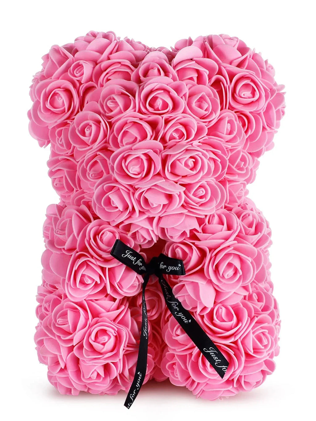 1pc 25m Artificial Flower Eternal Rose Teddy Bear for Mom Mother's Day Birthday Valentine's Day Anniversary Gifts & Decorations