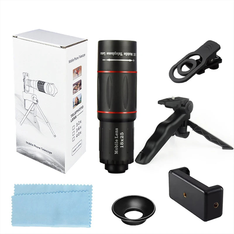 64X Telescope For Mobile Phone Lens For photography macro Phone lens for iphone Cell Phone Lens mobile phone telephoto.lens
