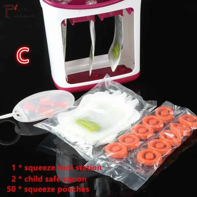Dropshipping Baby Food Maker Squeeze Food Station Organic Fo