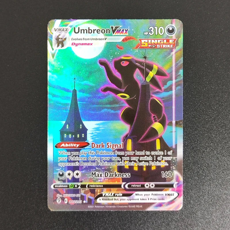 PTCG Gengari Rayquaza Vmax Giratian Lugia V Mew Latias Latios EX Collectibles Trading Card Game
