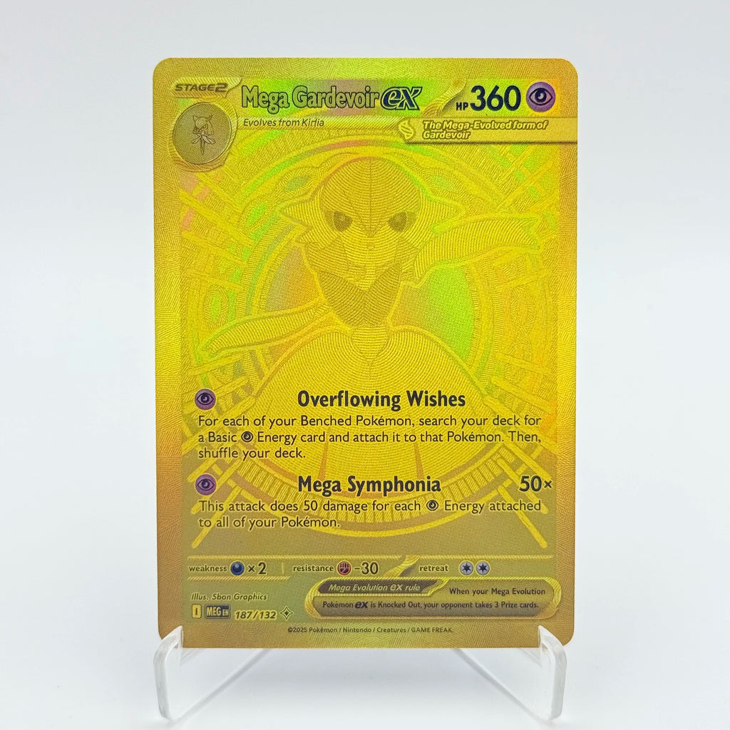 PKM PTCG Card ASC/MEG/PFL Mega Charizard Y ex Lucario Gardevoir Rare Card