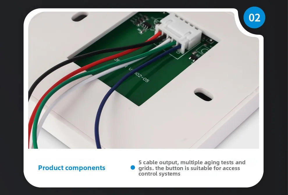 KOB access control switch exit button glass panel touch sensor infrared induction automatic door wireless switch
