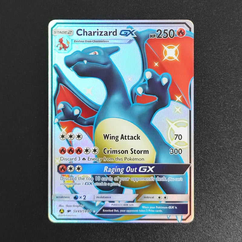 PTCG English Charizard Vmax Mega Charizard X ex V GX Hobby Collection