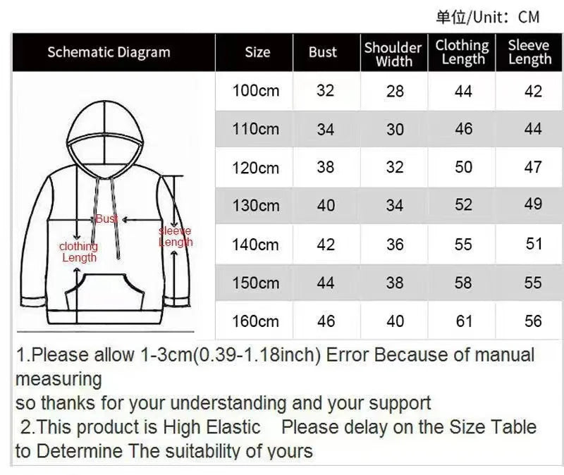 Hoodies Boy Casual Pullover Kids Hooded Long Sleeve King Print Sweatshirt Boys Spring Fall Kids Hoodie Tops Children's Clothing