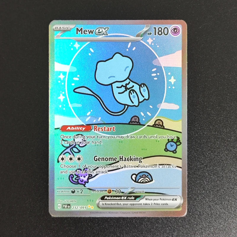 PTCG English Charizard Gengar Giratina Rayquaza Greninja Mewtwo Pikachu Clefairy
