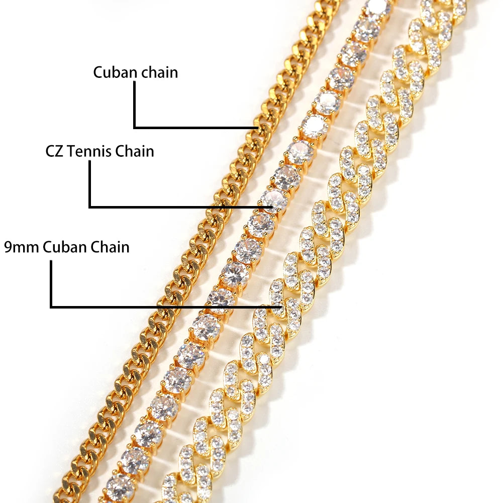 UWIN Majestic Hip Hop Pendant - Big & Heavy CZ Star,Unmatched Glamour,Full Pave Bling for Mens Fashion Statements