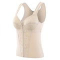 Women's Shapewear With Bra There Are Underwired free Body Shaper Slimming Clothes Front zipper top ﻿