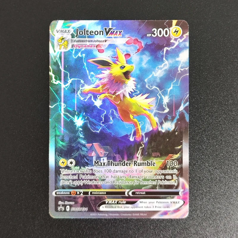 PTCG English Charizard Gengar Giratina Rayquaza Greninja Mewtwo Pikachu Clefairy
