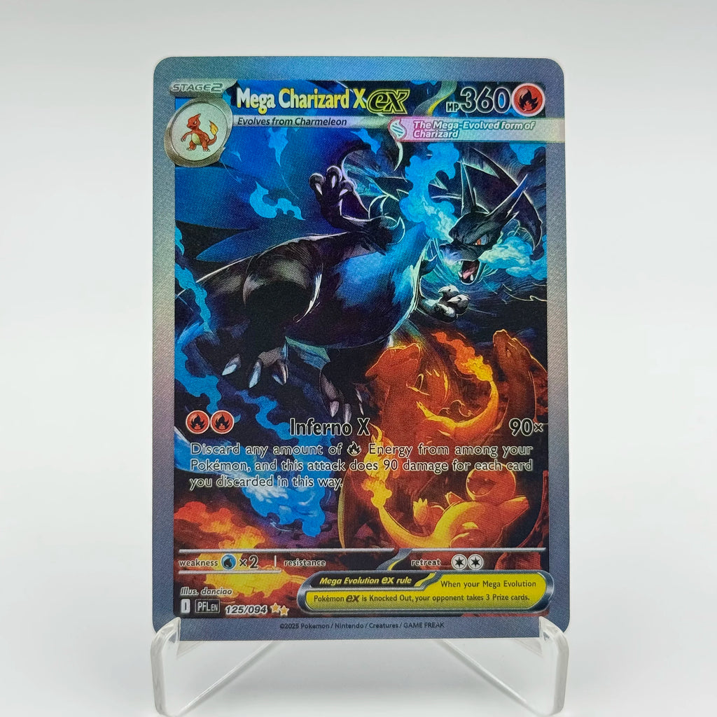 PKM PTCG Card ASC/MEG/PFL Mega Charizard Y ex Lucario Gardevoir Rare Card