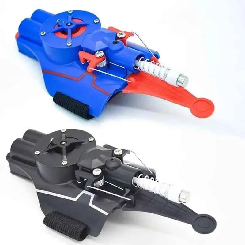 Spider Man Web Shooters ML Legends Spiderman Network Electric Launcher Gloves Toys Manga Figurine Cosplay Props Gift for Kids