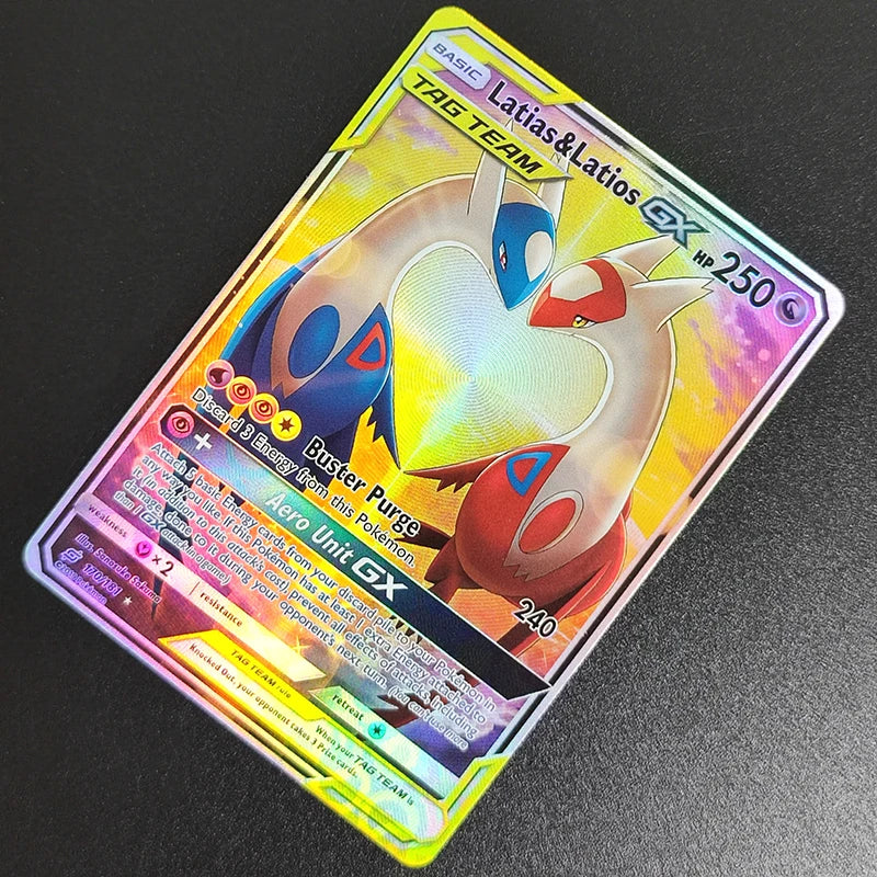 PTCG Gengari Rayquaza Vmax Giratian Lugia V Mew Latias Latios EX Collectibles Trading Card Game