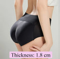 Shapewear Hip Enhancer Panties Women Mid Waist Butt Pad Underwear 1.8cm Padded Body Shaper Butt Lifter Panites