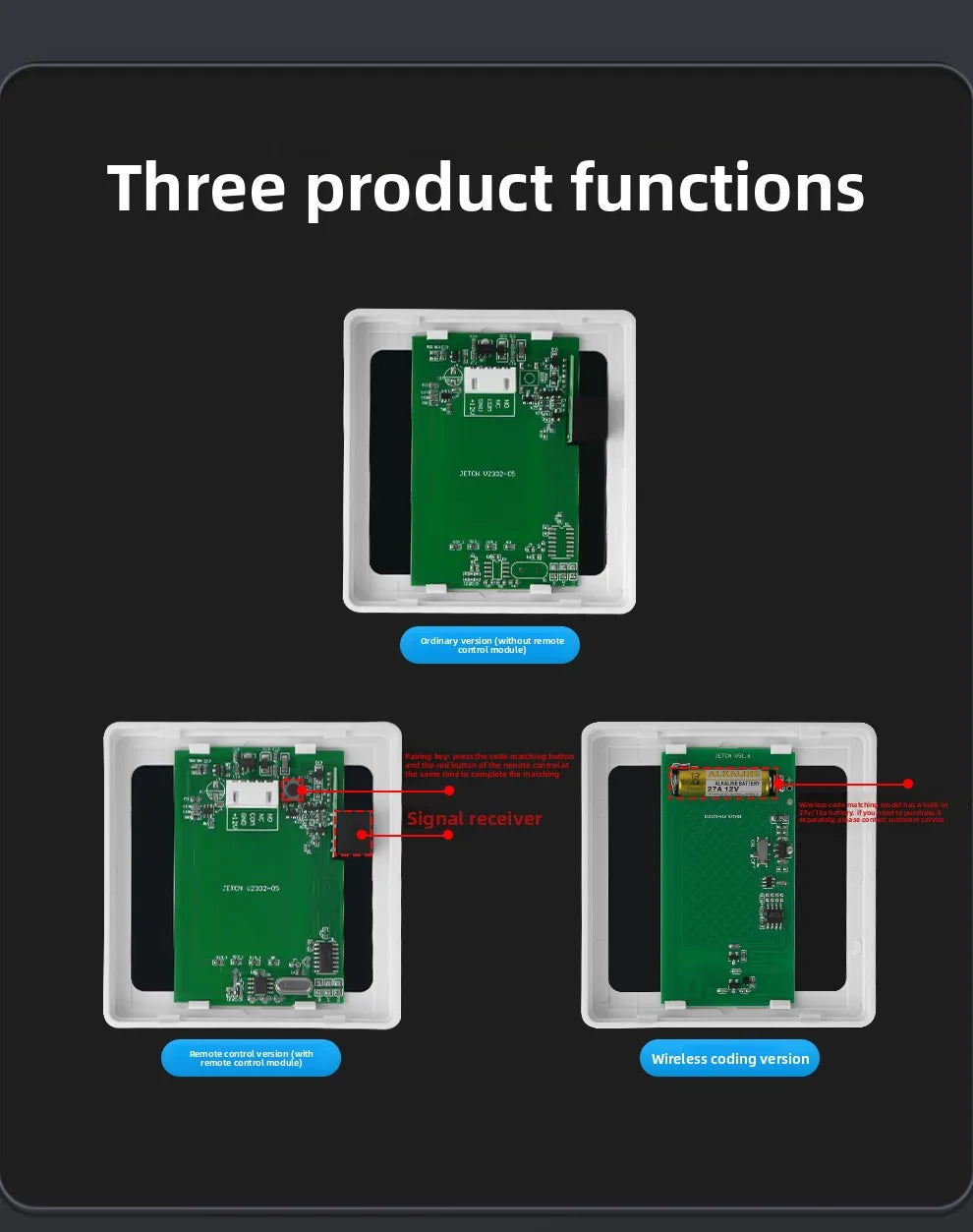 KOB access control switch exit button glass panel touch sensor infrared induction automatic door wireless switch
