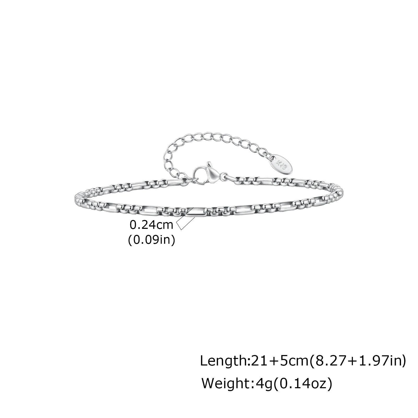 Stainless Steel Women's Anklets, 18K Gold Plated Waterproof Foot Jewelry, Adjustable Chain Ankle Bracelet for Beach Jewelry