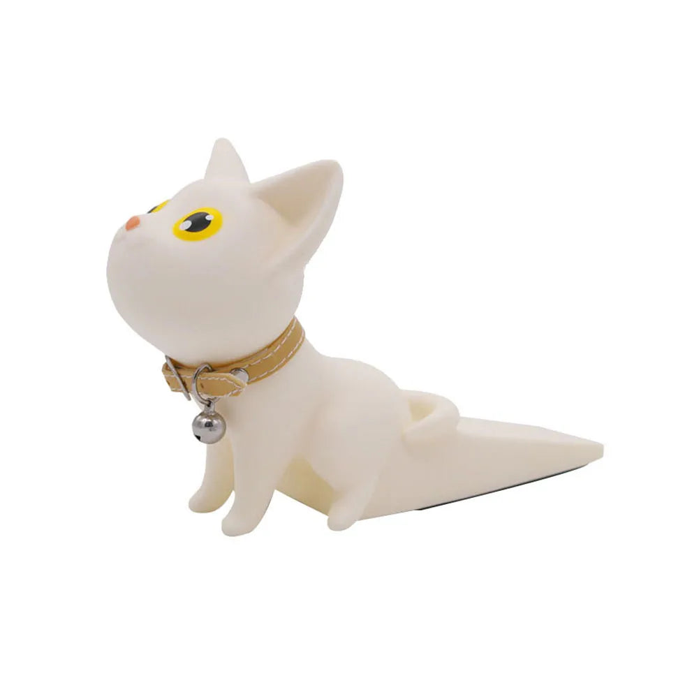 Door Stopper Cute Dog Pig Mouse Cat Shape Door Stopper Holder Hard PVC Doorstop Wedge Gift Door Holder Stopper Safety Guard Stop