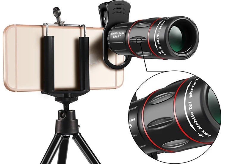64X Telescope For Mobile Phone Lens For photography macro Phone lens for iphone Cell Phone Lens mobile phone telephoto.lens