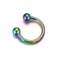 Helix For Women 1 Pcs Circular C Shape Hoop Stud Earrings Jewelry Lip Rings Nose Rings Body Piercing