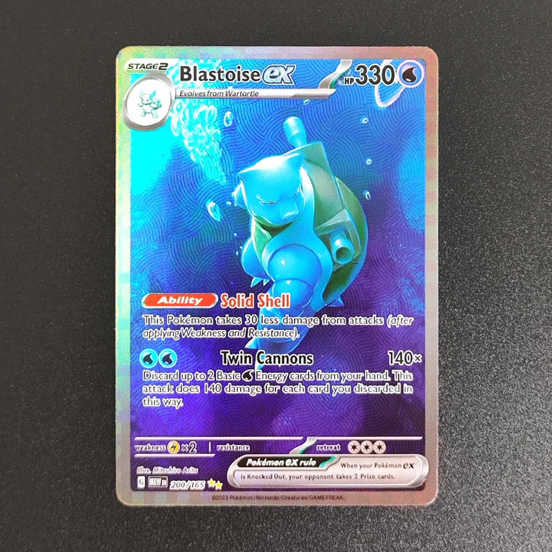 PTCG English Charizard Gengar Giratina Rayquaza Greninja Mewtwo Pikachu Clefairy