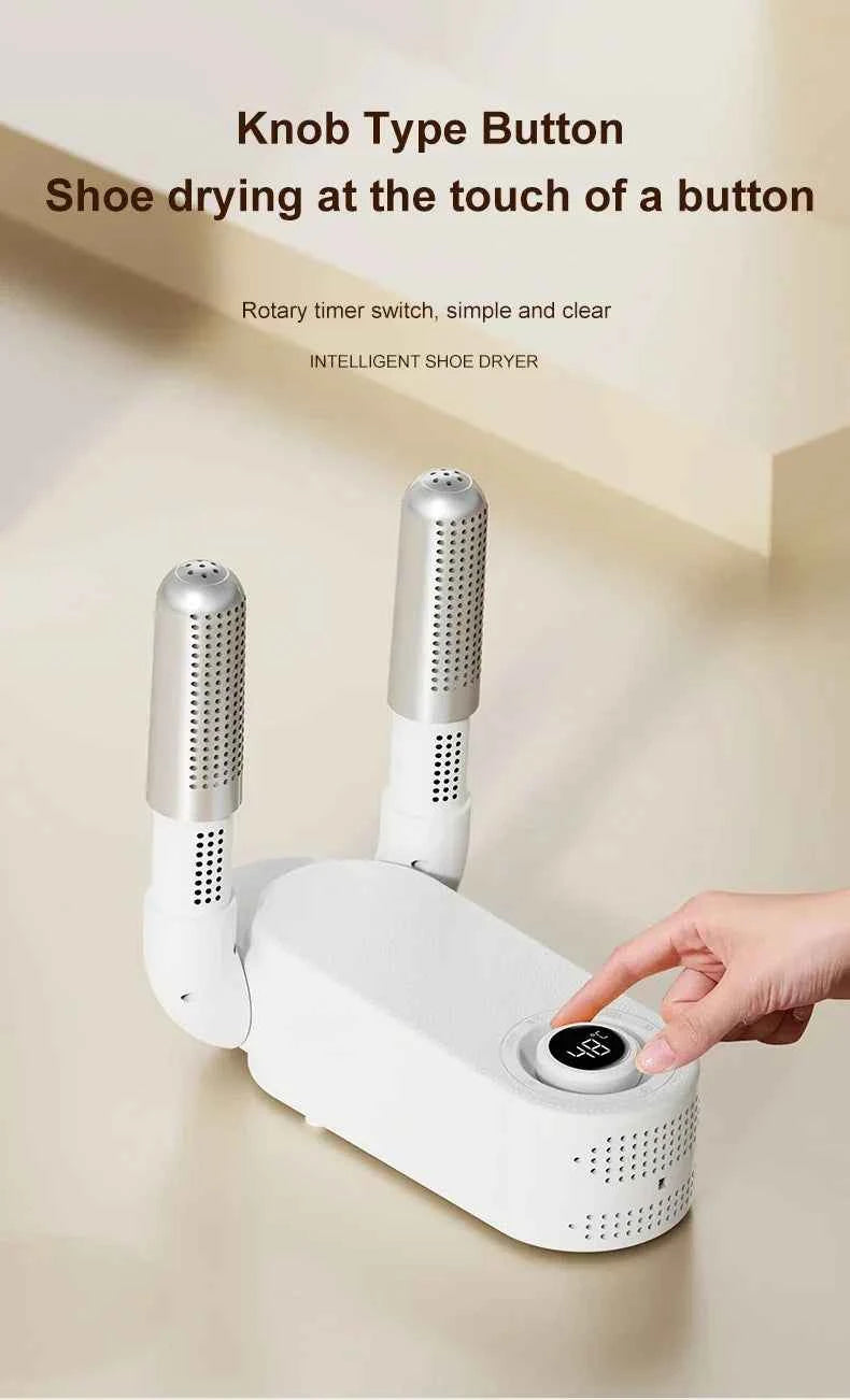 Shoe Dryers Sterilization Dehumidification Portable Shoe Rack Heater Deodorizer Dehumidifier Device Quick Drying Shoe Dryer