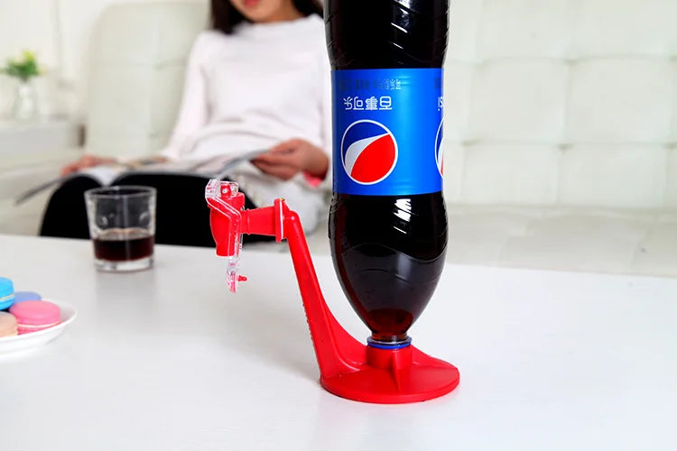 Soda Beverage Dispenser Bottle Tap Novelty Coke Cola Inverted Drinking Water Beer Dispense Drinks Switch Tools Pump Machine