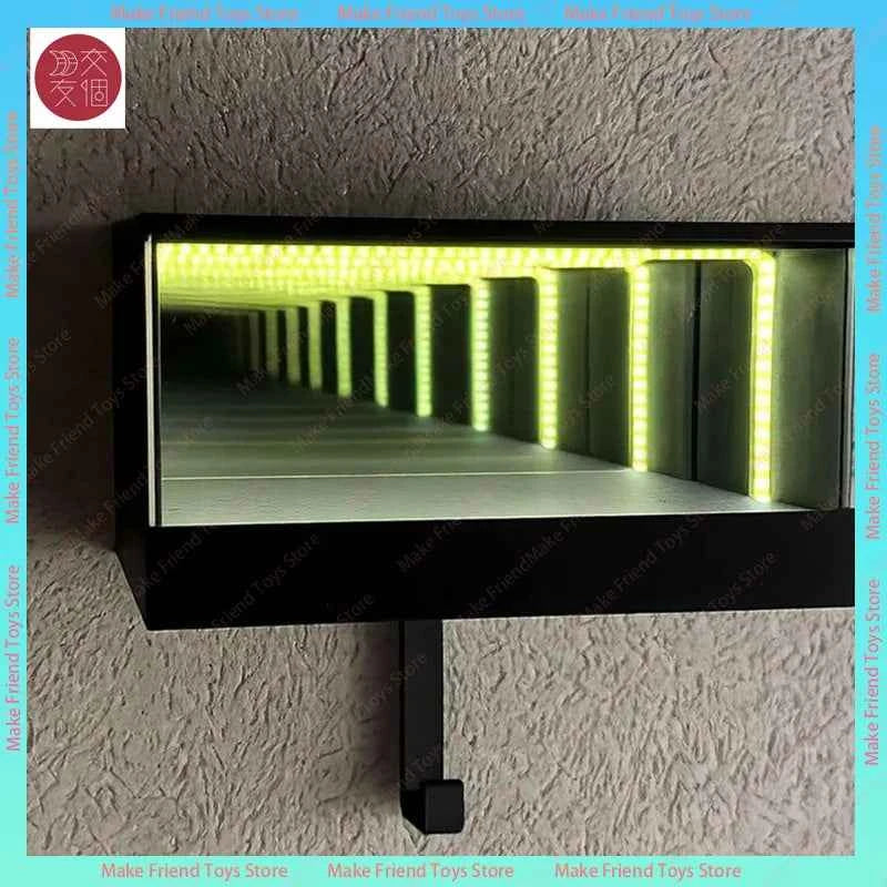 Infinity Garage Keychain Hanger Keypit Garage Key Holder Race Car Key Holder Wall Mount With Led Car Keys Display 3d Keys Rack