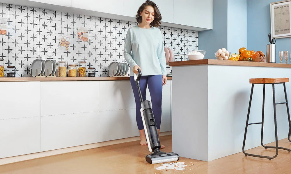Ultenic Ac1 Elite Cordless Vacuum and Mop with Self-Cleaning, up to 50 Minutes Runtime, Smart Dirt Detection, 3 Cleaning Modes