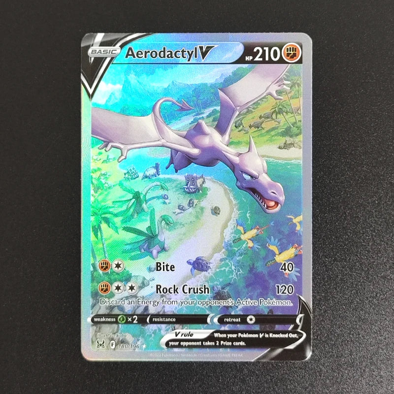 PTCG English Charizard Gengar Giratina Rayquaza Greninja Mewtwo Pikachu Clefairy